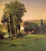 George Inness Old Homestead oil painting reproduction